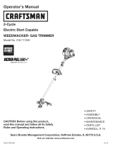 Craftsman Weedwacker 316.711200 Manual de usuario