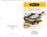 Bella 13267 Panini Grill Manual de usuario