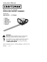 Craftsman 358795781 El manual del propietario