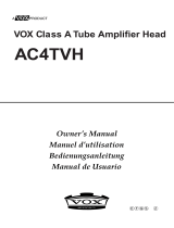 Vox AC15HTVH El manual del propietario
