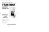 Black and Decker Appliances DCM525 Manual de usuario