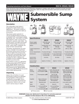 Wayne 353501-001 Manual de usuario
