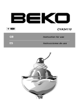 Beko CVA34110 Manual de usuario