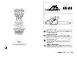 McCulloch Mac20X El manual del propietario