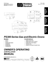 Middleby Marshall PS314 Manual de usuario