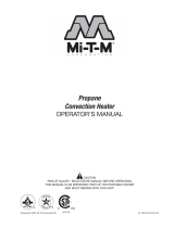 Mi-T-M Propane Convection Heater Manual de usuario