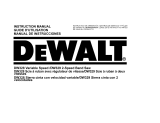 DeWalt DW328K TYPE 2 El manual del propietario