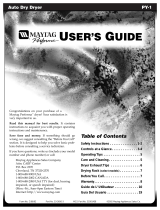 Maytag PY-1 Manual de usuario