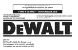DeWalt D55168 TYPE 1 El manual del propietario