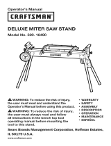 Craftsman 320.16490 Manual de usuario