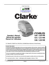 Clarke Focus L33 WB Manual de usuario