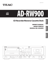 bto AD-RW900 Manual de usuario