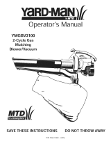 Yard-Man YMGBV3100 Manual de usuario