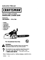 Craftsman 358.360850 Manual de usuario