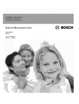 Bosch HMT5020 Guía de instalación