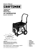 Craftsman 580329140 El manual del propietario
