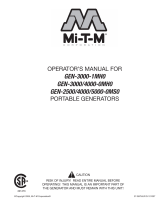 Mi-T-M GEN-3000-0MH0 Manual de usuario