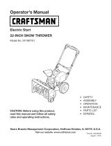 Craftsman 247.881701 El manual del propietario