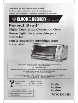 Black & Decker Perfect Broil CTO4550SD Manual de usuario