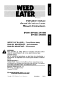 Weed Eater BV1800-TYPE 3 El manual del propietario