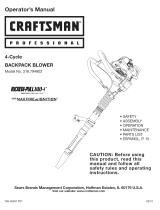 Craftsman INCREDI.PULL 316.794802 El manual del propietario