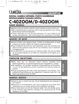 Olympus Camedia D-40 Zoom Manual de usuario