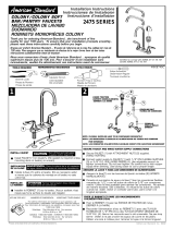 American Standard 2475 Series Manual de usuario