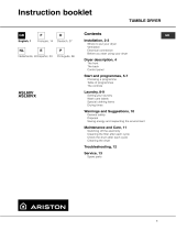 Hotpoint ASL60V Manual de usuario