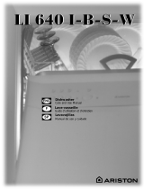 Whirlpool LI 640 B NA Manual de usuario