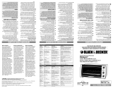 Black & Decker CTO8000 Manual de usuario