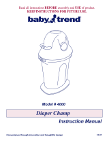 Baby Trend 4000 Manual de usuario