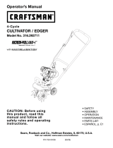 Craftsman 316.292711 Manual de usuario