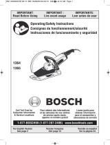 Bosch 1364 Manual de usuario