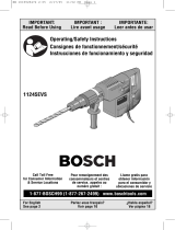 Bosch Power Tools 11245EVS Manual de usuario