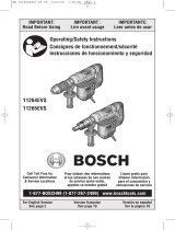 Bosch Power Tools 11264EVS+HDC300 Manual de usuario