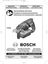 Bosch 11536C-1 Manual de usuario