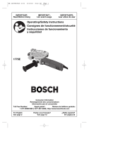 Bosch 1775E Manual de usuario