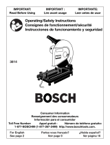Bosch 3814 - 14 Inch Abrasive Cut Guía del usuario