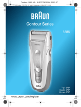 Braun 5885, Contour Series Manual de usuario