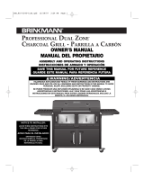 Brinkmann Dual Zone Charcoal Grill Manual de usuario