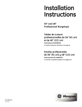 GE Appliances ZGU364LD Manual de usuario