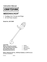 Craftsman 74805 Manual de usuario