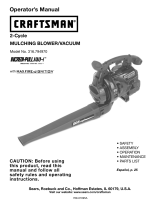 Craftsman 316.79497 Manual de usuario