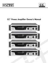Crest Audio CC 5500 Manual de usuario