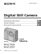 Sony Mavica MVC FD7 Manual de usuario