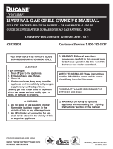 Ducane Ducane Meridian 32 inch 5-burner NG Manual de usuario