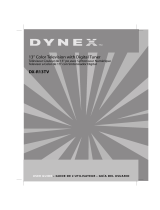 Dynex DX-R13TV Manual de usuario