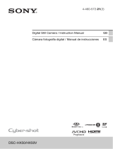 Sony Cyber Shot DSC-HX50 Manual de usuario