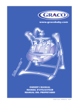 Graco 1C07MIN - Silhouette Infant Swing Manual de usuario