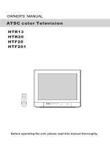 Haier HTR20 - 20" CRT TV Manual de usuario